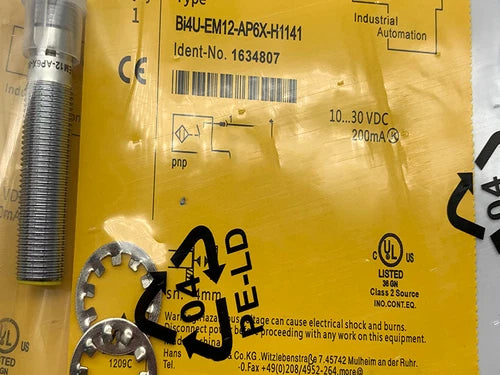 1X  Proximity Switch BI4U-EM12-AP6X-H1141