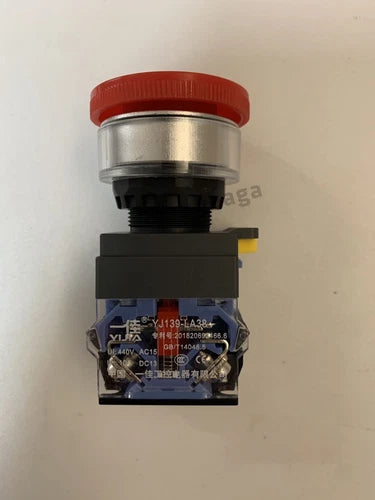 1X LA38A-11ZS/STOP/30 mushroom head circular switch 30mm emergency stop button