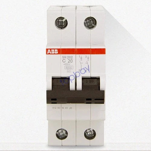 1PC miniature circuit breakers SH202-C20 2P 20A