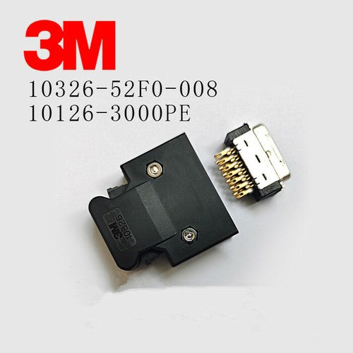 3M  MDR bayonet type 10126-3000 10326-52F0-008 26-pin servo MR-ECN1 plug