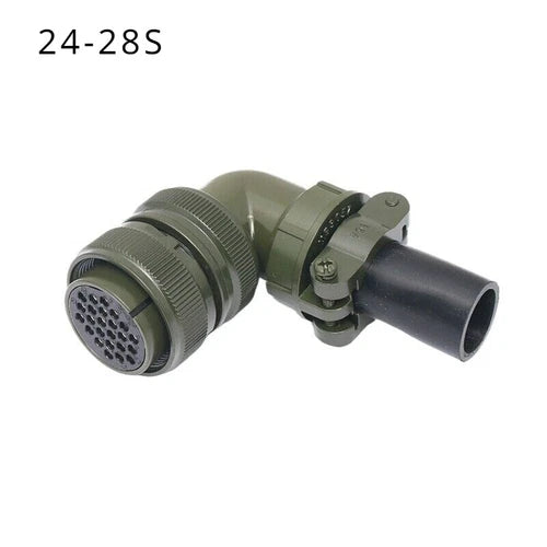 1pcs for Ation plug servo connector 24pin  MS3108A-24-28S MS3102A-24-28P