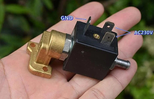 1pc  230V 12.5W 3PIN Full Metal 2/3 ways  SERIE 9000 SOLENOID VALVE