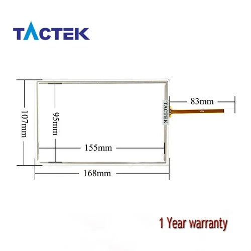 Touch Screen for 6AV2125-2GB23-0AX0 KTP700F + Membrane Film 6AV2 125-2GB23-0AX0