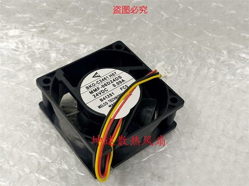 1 PCS MELCO Fan MMF-06D24DS-FC5 DC 24V 6025 6CM 3 Pin inverter cooling fan