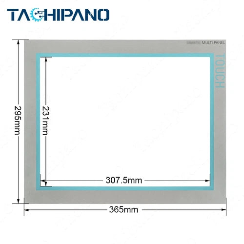 for 6AV6 644-0AB01-2AX0 MP 377 15" with Overlay 6AV6644-0AB01-2AX0 Touch Screen
