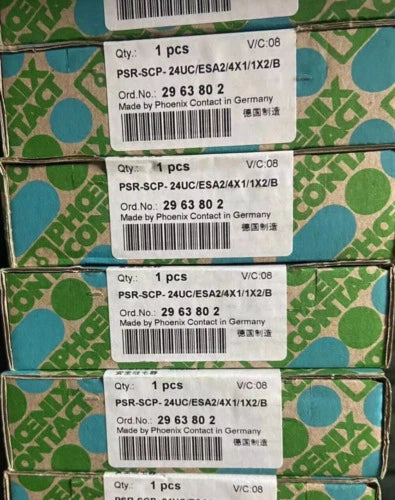 . Phoenix Contact PSR-SCP-24UC/ESA2/4X1/1X2/B 2963802 Safety Relay Free Ship