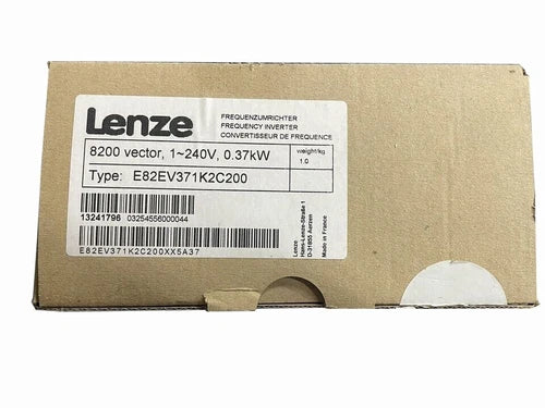 1 PC E82EV371K2C200  LENZE E82EV371_2C200 1-240v 0.37kW E82EV371-2C200