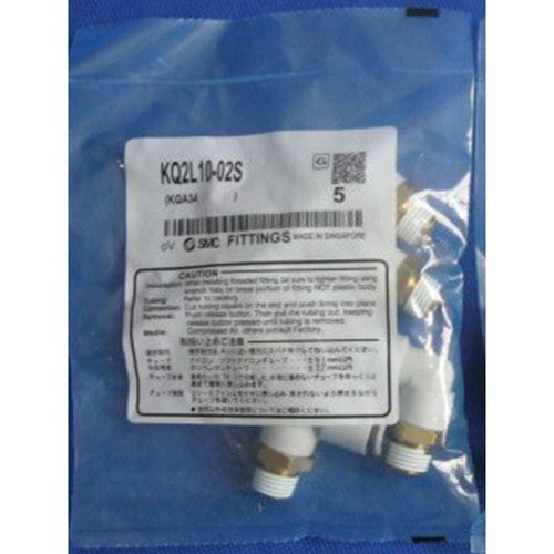 1bag/5pc  SMC Trachea quick connector KQ2L10-02S Free shipping