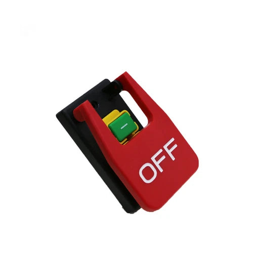 1X 220V-240V 16A 5E4 5Pin Table Saws Electromagnetic Paddle Pushbutton Switch
