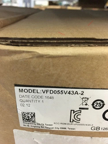 One  Delta VFD055V43A-2 Inverter Free delivery