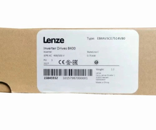 1 PC E84AVSCE7514VB0  LENZE Inverter E84AVSCE7514VB0
