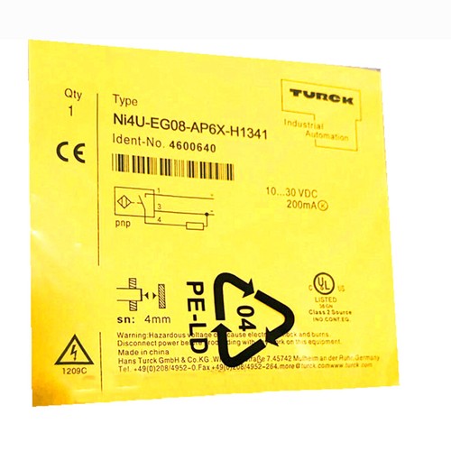 TURCK Ni4U-EG08-AP6X-V1131 4600620 Inductive sensor PNP