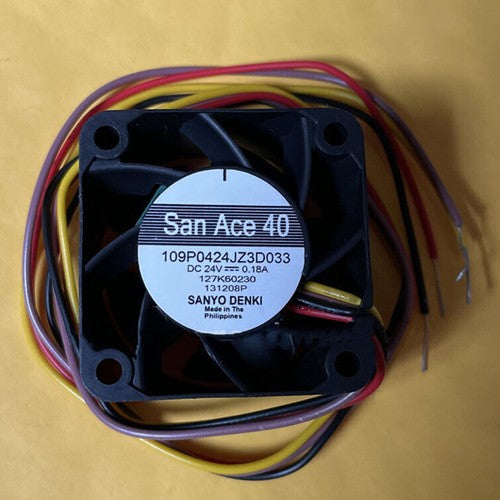 One For SANYO  109P0424JZ3D033 24V 0.18A inverter fan Free Shipping
