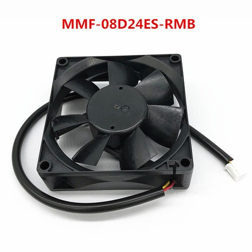 Fuji inverter Mitsubishi cooling fan MMF-08D24ES-RMB 8CM 8025 24V 0.16A