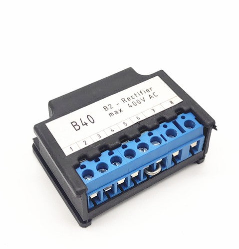 Replace B40 B2-Rectifier max 400V AC rectifier fifty