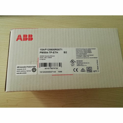one  Abb PM554-TP-ETH 1SAP120600R0071 plc module spot stock