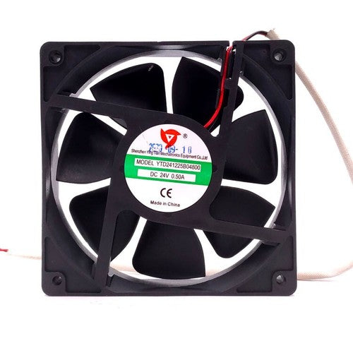 1 PCS YINGTIAN Fan YTD241225B04800 DC 24V 0.50A 12025 12CM 2 pin Cooling fan