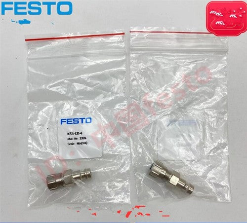 1 pcs FESTO KS3-CK-4 3326 Quick connection plug