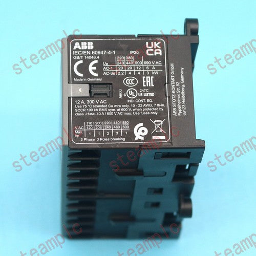 one  ABB VBC6-30-10 DC Control Contactor 24VDC Spot Stock