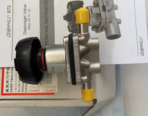 1PC  FIT FOR GEMU Manual Welding Diaphragm Valve DN15 61215D59C35201TS 1507
