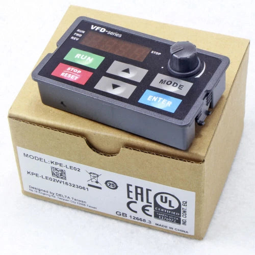 1PC  Inverter operation panel KPE-LE02 VFD-E series