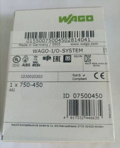 WAGO 750-450 PLC Module | 750-450  750-450#P
