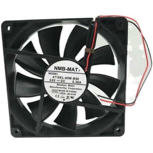 1 PCS NMB Fan 4710KL-05W-B50 DC24V 0.38A 12025 12CM 2 Wire cooling fan