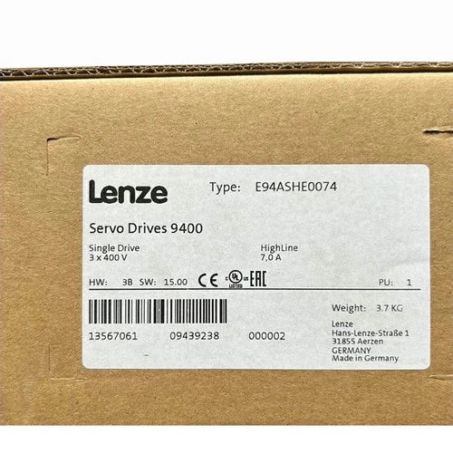 1 PC E94ASHE0074  LENZE E94ASHE0074 Single Drive