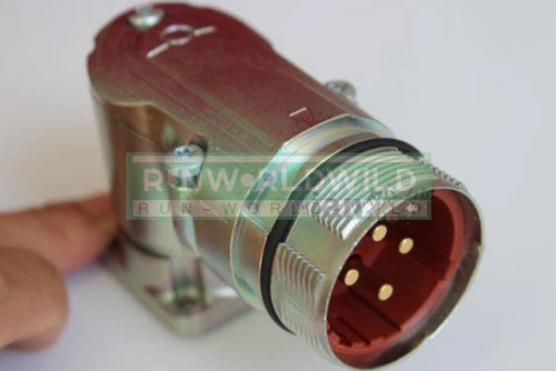 1PCS FOR SIZE1.5 4+2 90° Elbow Power Motor Seat M40 Connector