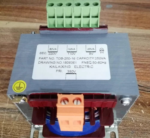 1PC  FIT FOR Transformer TDB-250-16 380V to 220V 110V 8V