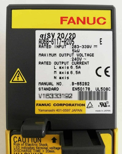 For FANUC A06B-6117-H205  Servo Amplifier Free Shipping