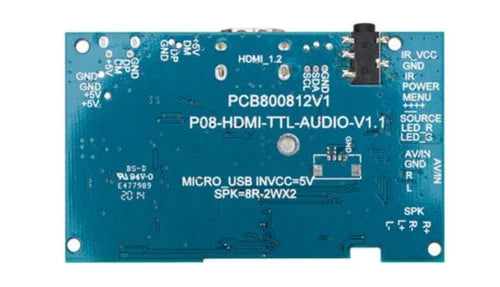 display secondary screen expansion HDMI audio board driver board 5V LVDS TTL RGB