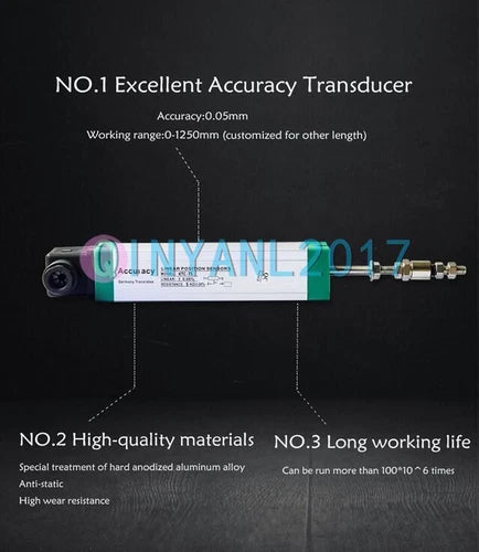 1PC KTC-125mm Injection Linear Displacement Sensor Transducer Electronic Scale