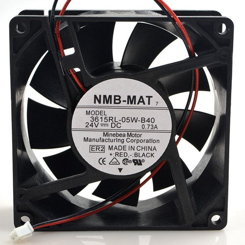 1 PCS NMB Fan 3615RL-05W-B40 9038 9CM DC 24V 0.73A 2 Pin inverter cooling fan