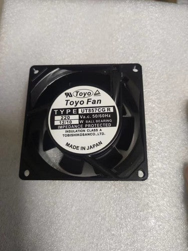 1 PCS Toyo Fan Fan UT857CG UT857CG R AC 220V 8038 8CM Metal Frame cooling fan