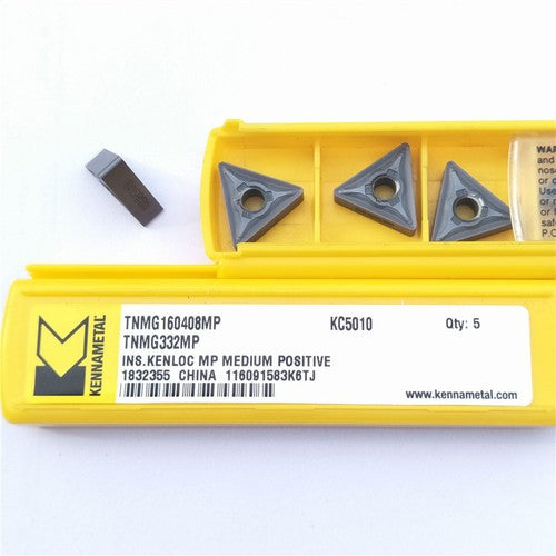 5pcs/Box KENNAMETAL TNMG332MP KC5010 TNMG160408MP Carbide Inserts