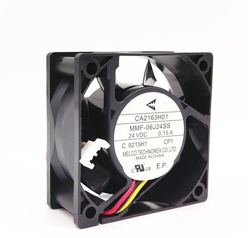 Mitsubishi inverter cooling fan CA2163H01 MMF-06J24SS-CP1 24V DC 0.15A 3-pin
