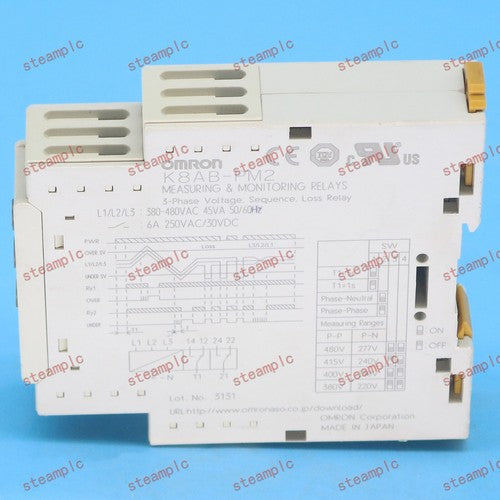 1PC OMRON  relay K8ABPM2 K8AB-PM2 1 year warranty