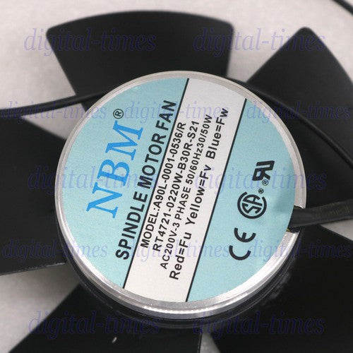 One For Fanuc  A90L-0001-0536/R spindle motor cooling fan Free Shipping