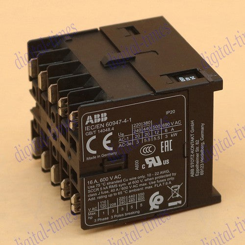 1PC  abb IEC/EN 60947-4-1 Normally Open Contactor FAST SHIP