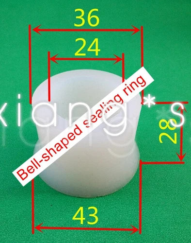 1PC  for Guangshen ice cream machine Bell-shaped sealing ring mixing shaft