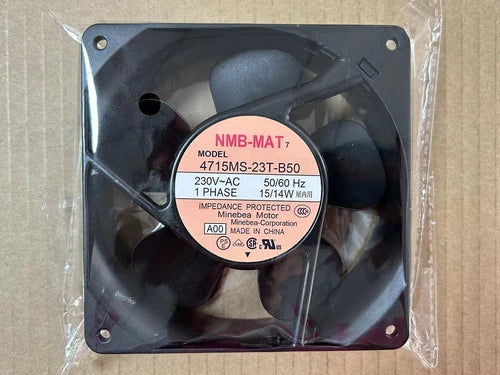 1PC Insert sheet AC230V 15/14W 120*120*38mm Cooling fan  4715MS-23T-B50