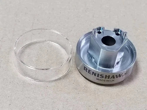 1PC   lower half shell +  OMP40-2 Probe fittings Glass circle