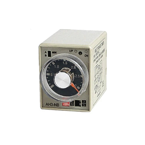 Power ON Delay Timer Time Relay 8Pin 12V-380V w Socket AH3-NA NB NC ND NE 1S-30H
