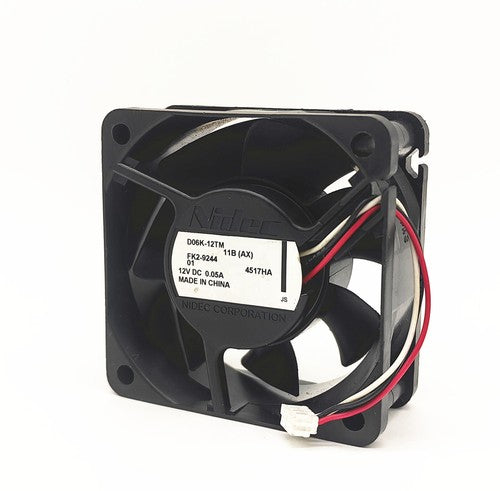 NIDEC D06K-12TM 11B (AX) 12V 0.05A 6025 3-pin double ball inverter cooling fan