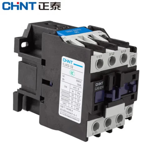 AC Contactor 32A Contact Relay 24/36/110/220/380V Normally Open/Close CJX2-3210