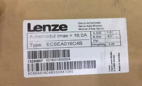 ECSEA016C4B 1PC  Sealed Lenze Servo Inverter Axis Module ECSEA016C4B