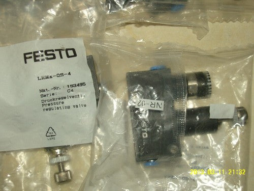 1 pcs FESTO LRMA-QS-4 153495 Hydraulic valve