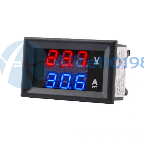 10PCS 100V 10A Dual LED DC Digital Display Ammeter Voltmeter Amp Volt Meter