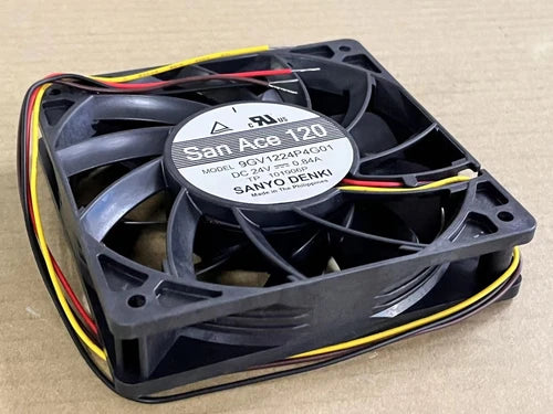 1pc  model: 9GV1224P4G01 cooling fan  24v 0.84A 4-wire
